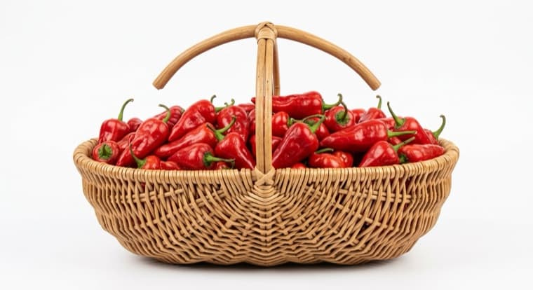 Red peppers